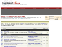 HostSearch forums